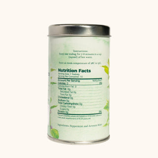 Pure Mint Canister of 10 Teabags