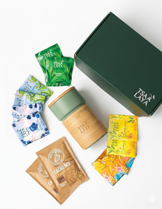 Cacao & Tea with Large Tumbler Set